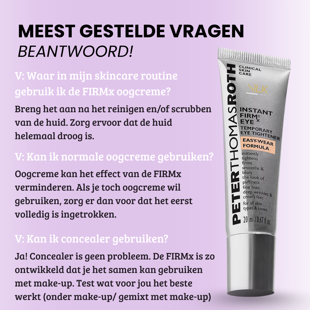 FirmX Easy-Wear Anti-Rimpel Oogcreme